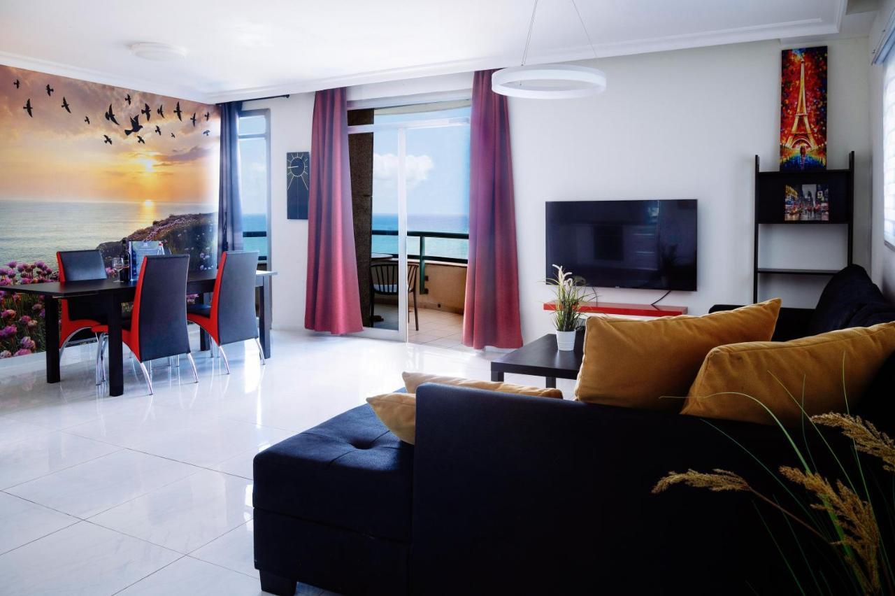 Almog Beach Apartments מגדלי חוף הכרמל חיפה Zewnętrze zdjęcie