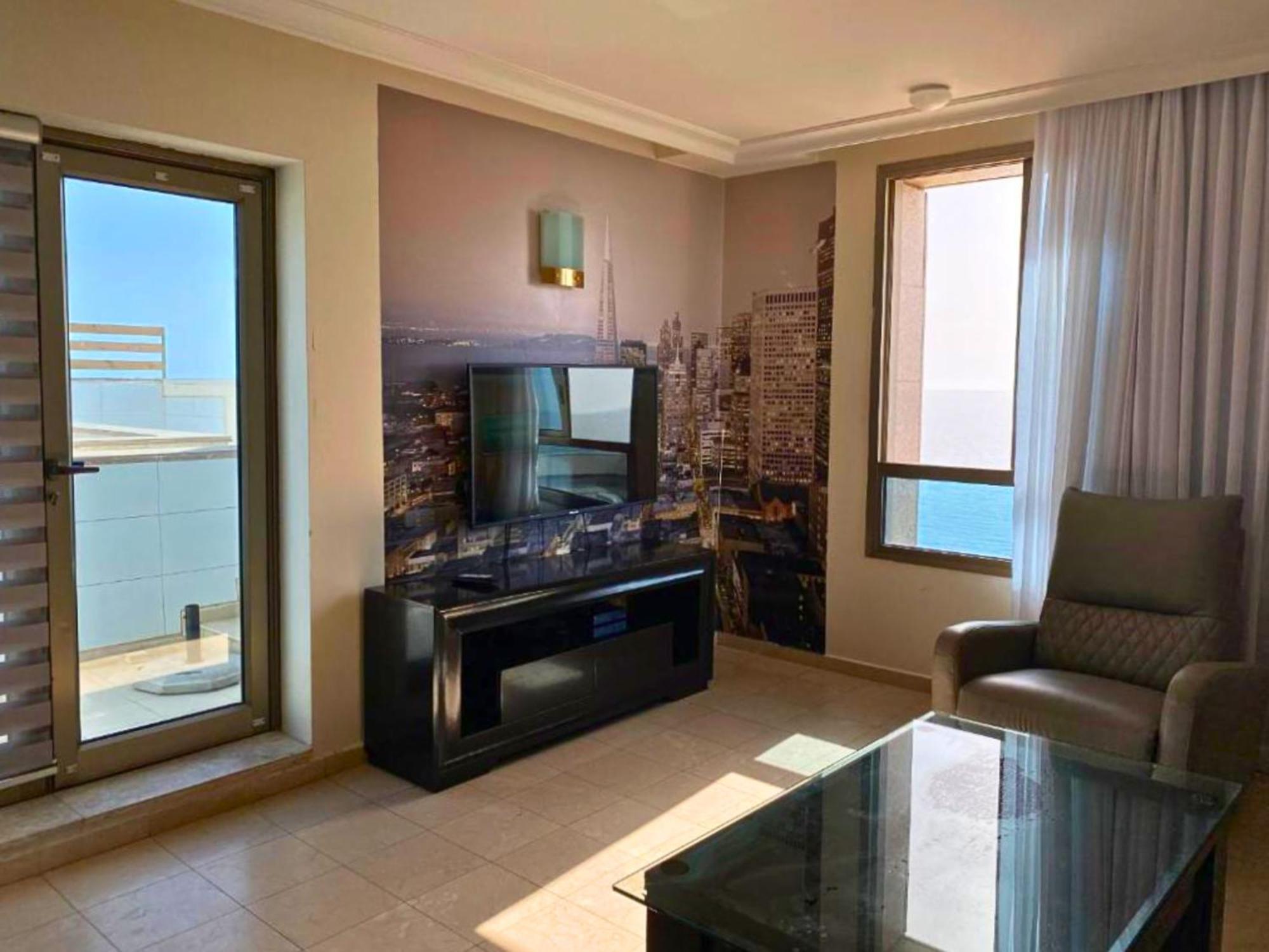 Almog Beach Apartments מגדלי חוף הכרמל חיפה Zewnętrze zdjęcie