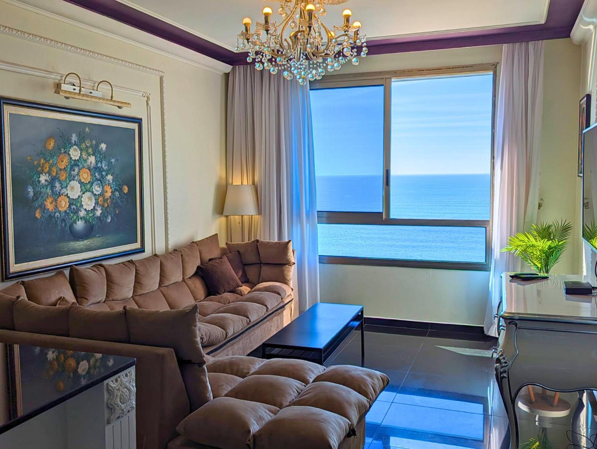 Almog Beach Apartments מגדלי חוף הכרמל חיפה Zewnętrze zdjęcie